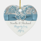 ウィンターワンダーランド1stクリスマスキープサケオーナメント セラミックオーナメント (裏面)