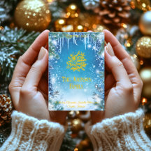 ウィンターワンダーランド カスタムファミリー ホリデーグリーティング