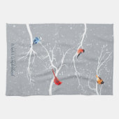 ウィンターワンダーランド キッチンタオル (横)