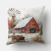 ウィンターワンダーランド クッション (裏面)