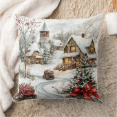 ウィンターワンダーランド クッション (ブランケット)