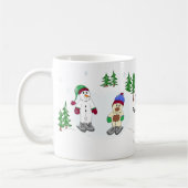 ウィンターワンダーランド コーヒーマグカップ (左)