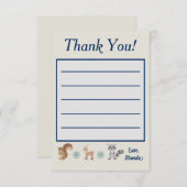 ウィンターワンダーランド サンキューカード (正面/裏面)