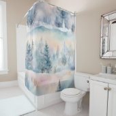 ウィンターワンダーランド シャワーカーテン (インサイチュ)