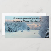 ウィンターワンダーランド シーズンカード (正面/裏面)