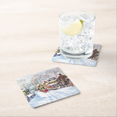 ウィンターワンダーランド スクエアペーパーコースター (インサイチュ)