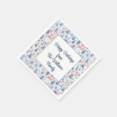 ウィンターワンダーランド スタンダードカクテルナプキン (角)