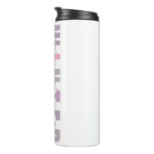 ウィンターワンダーランド – フェスティバルタイポグラフィアート タンブラー (回転右)