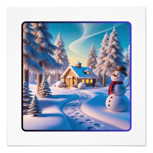 ウィンターワンダーランド フォトプリント (正面)