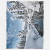 ウィンターワンダーランド フリースブランケット (正面)