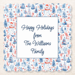 ウィンターワンダーランド ペーパーコースター