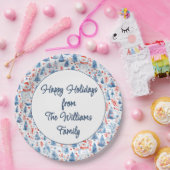 ウィンターワンダーランド ペーパープレート (パーティー)