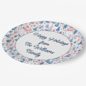 ウィンターワンダーランド ペーパープレート (アングル)