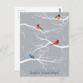 ウィンターワンダーランド ポストカード (正面/裏面)