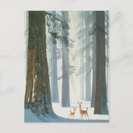 ウィンターワンダーランド ポストカード (正面)