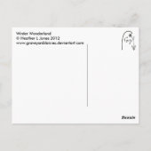 ウィンターワンダーランド ポストカード (裏面)