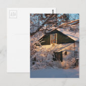 ウィンターワンダーランド ポストカード (正面/裏面)