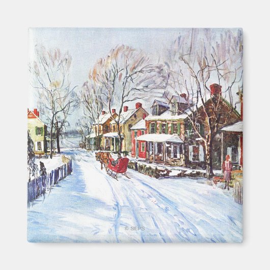 ウィンターワンダーランド マグネット (正面)