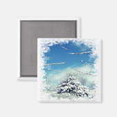 ウィンターワンダーランド マグネット (正面/裏面)