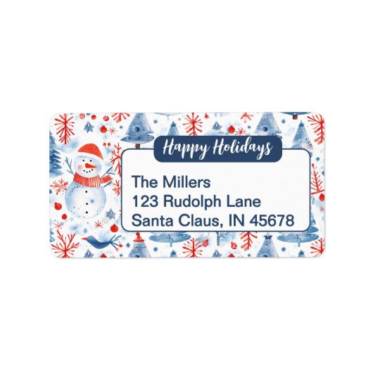 ウィンターワンダーランド ラベル (正面)