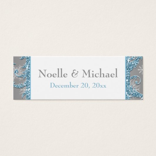 ウィンターワンダーランド、参加ハートメッセージカード2 (正面)