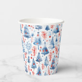 ウィンターワンダーランド 紙コップ (裏面)