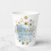 ウィンターワンダーランド 紙コップ (正面)