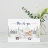 ウィンターワンダーランド, 雪の動物 & トラック サンキューカード (スタンド正面)