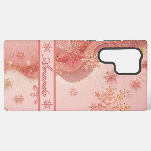 ウィンターワンダーランド SAMSUNG GALAXYケース (裏面横)