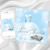 ウィンターワンダーランドSweet sixteen任意大事な行事 招待状