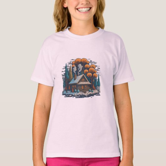 ウィンターワンダーランドTシャツ Tシャツ (正面)