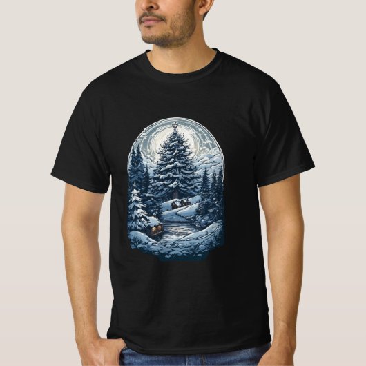 ウィンターワンダーランドTシャツ Tシャツ (正面)