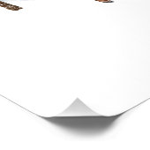 ウィンターワンダ親愛ランドと松の木の雪の秋タップ ポスター (コーナー)