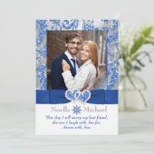 ウィンターワ王室のンダーランドが参加したハートフォト招待状 招待状 (スタンド正面)