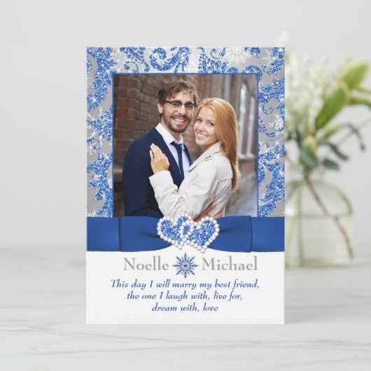 ウィンターワ王室のンダーランドが参加したハートフォト招待状 招待状 (スタンド正面)