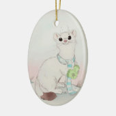 ウィンターヴァーゼルクリスマスツリーオーナメント セラミックオーナメント (左)