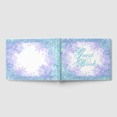 ウィンター凍っていワンダーランドバースデーパーティーゲストブック ゲストブック (全面)