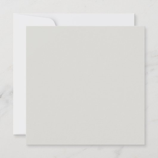 ウィンター素朴フォレストスクエア婚約パーティ 招待状 (裏面)