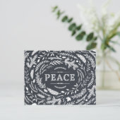 ウィンター素朴ホリデーポストカード シーズンポストカード (スタンド正面)