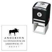 ウィンター素朴ムース差出人住所 セルフインキングスタンプ (インサイチュ)
