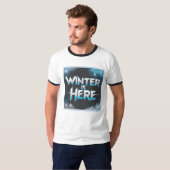 ウィンター・イズ・ヒア Tシャツ (正面フル)