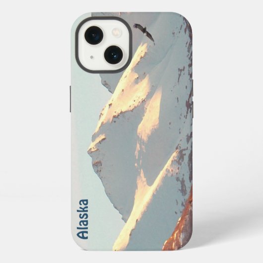 ウィンター・イーグル iPhoneケース (裏面)