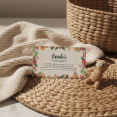 ウィンター ウッドランド ベイビー シャワー エンクロージャーカード