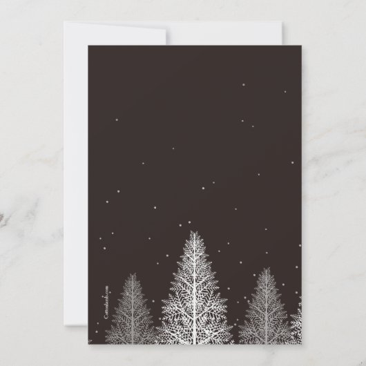 ウィンター ギャザリング 招待状 (裏面)