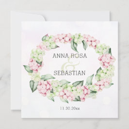 *～* ウィンター スノー ベリー ボホー RSVP AR12 QR ウェディング 招待状