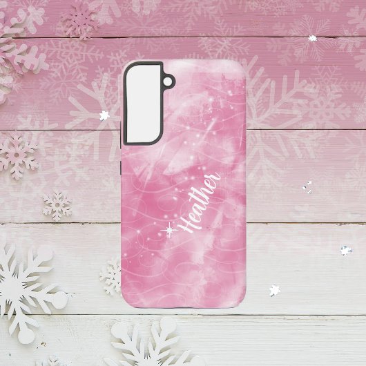 ウィンター・スパークル SAMSUNG GALAXYケース