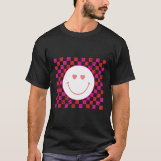 ウィンター スマイリー フェイス ラブ Tシャツ