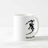 "ウィンター・チェイス" コーヒーマグカップ (正面右)