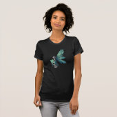 ウィンター・ドリーム・フェアリー・ファンタジー・アート Tシャツ (正面フル)