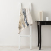 ウィンター ハスキー ブランケット 雄大な雪の森 (インサイチュ)